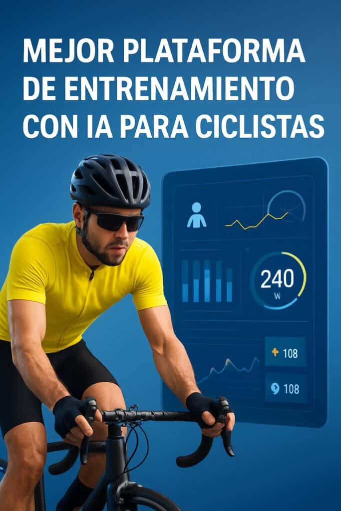 Mejor Plataforma de Entrenamiento con IA para Ciclistas
