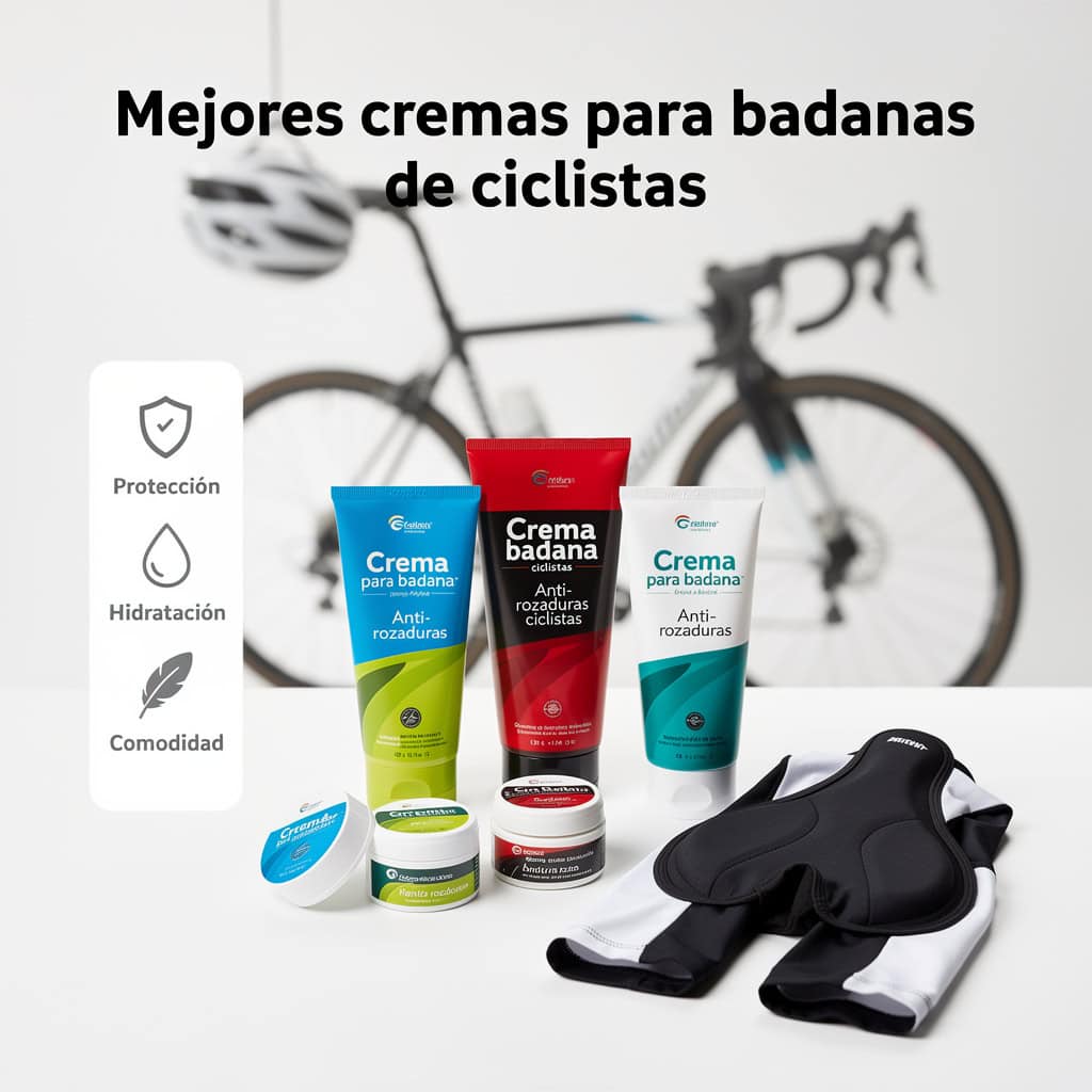 Mejores Cremas para Badanas de ciclistas