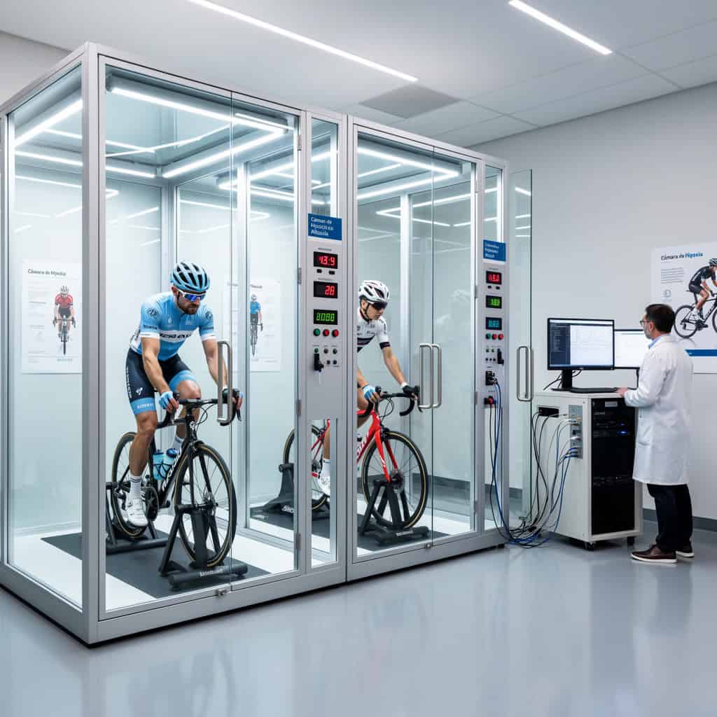 Cámaras de Hipóxia para Ciclistas