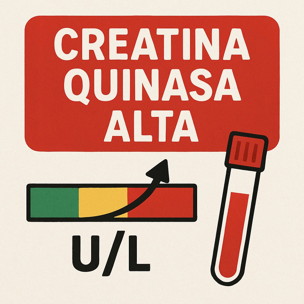 Creatina quinasa alta