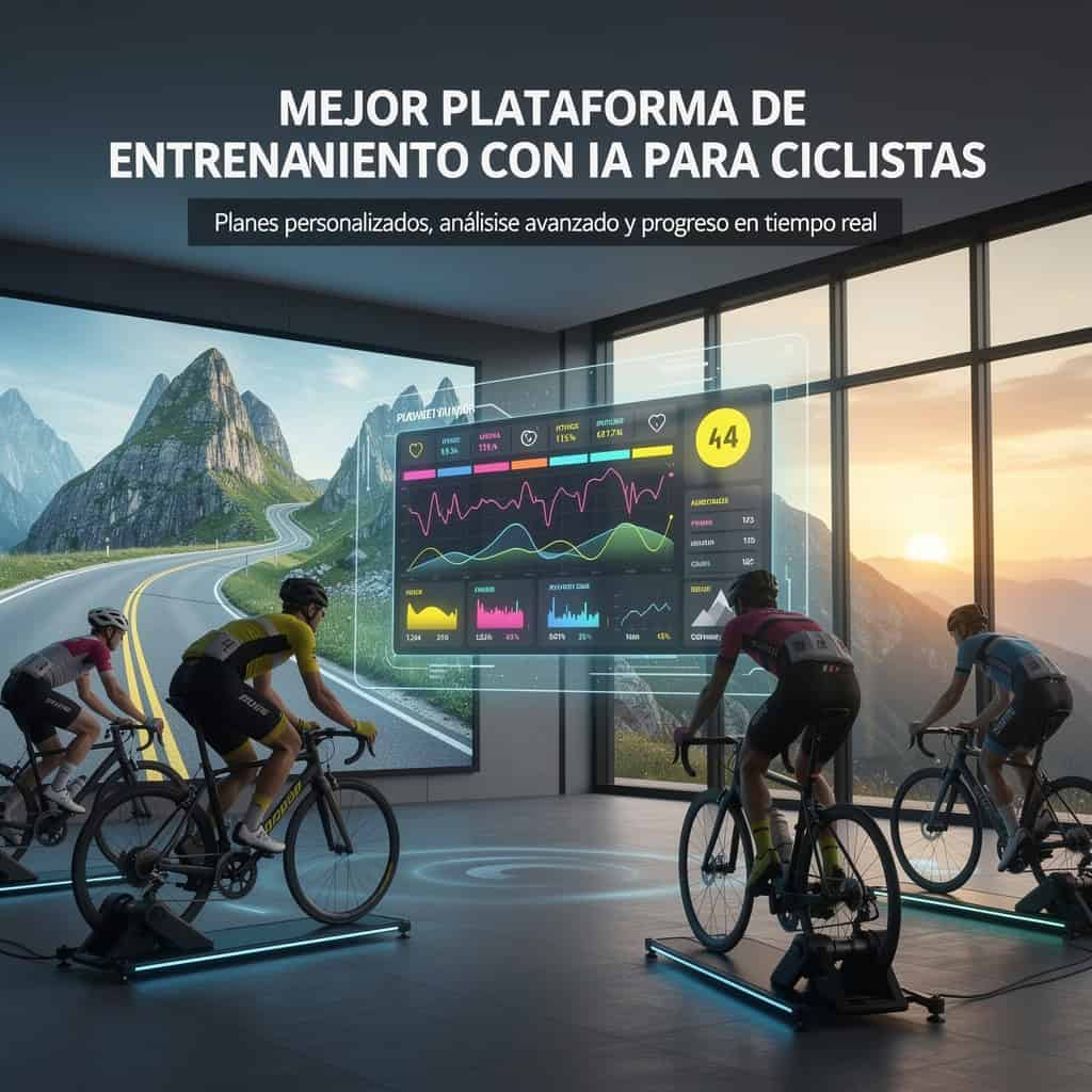 Mejor Plataforma de Entrenamiento con IA para Ciclistas
