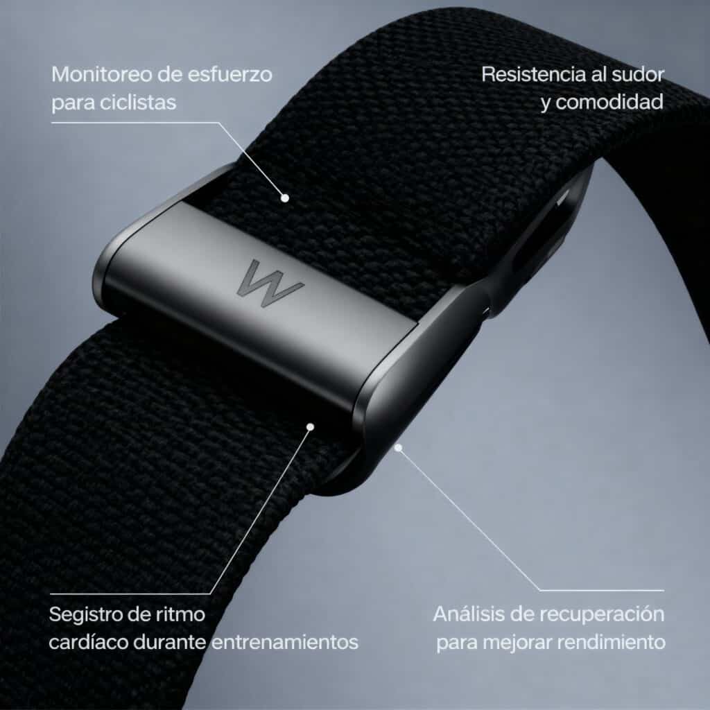 Porque los ciclistas utilizan la pulsera Whoop
