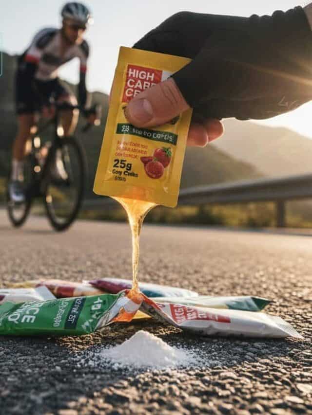 Los geles como mayor carga de carbohidratos