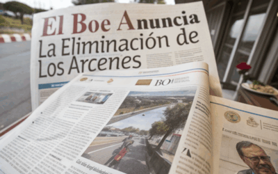 EL BOE anuncia la eliminación de los arcenes