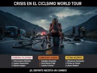 El ciclismo actual World Tour no es sostenible