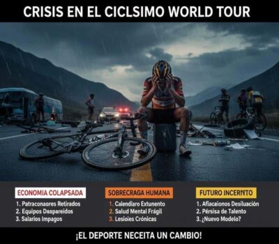 El ciclismo actual World Tour no es sostenible