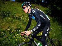 Crhis Froome no quiere dejar de correr en bici