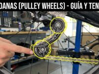 La función de las roldanas en la transmisión de una bicicleta