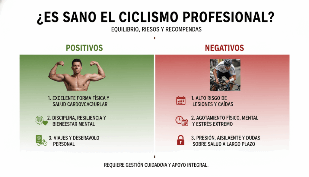 Es sano el ciclismo profesional