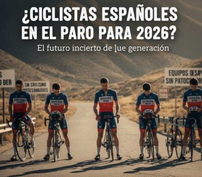 ciclistas profesionales españoles en el paro para 2026