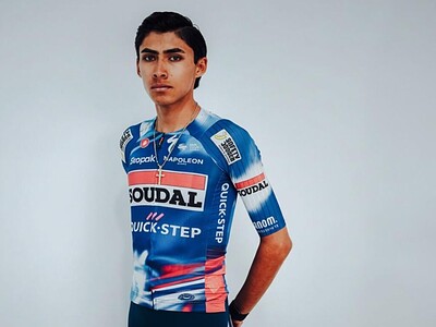 Quién es el ciclista Said Cisneros