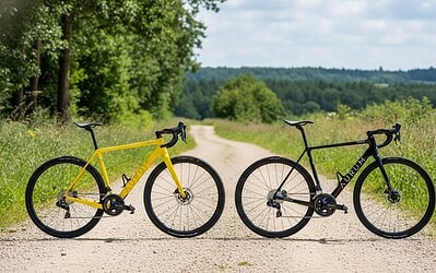 Una bicicleta de carretera vale para hacer ciclocross