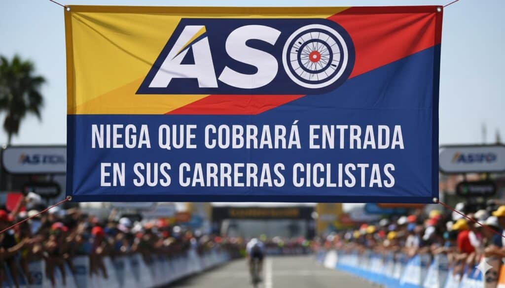 ASO niega que va a cobrar entrada en sus carreras