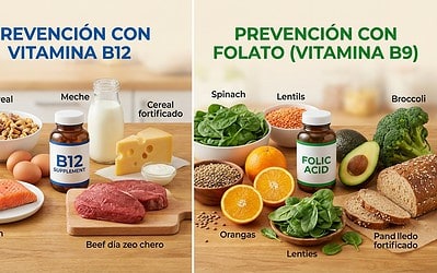 Cómo evitar la anemia megaloblástica