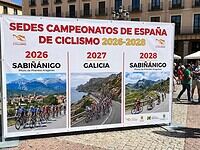 Sedes campeonatos de España de ciclismo 2026 al 2028