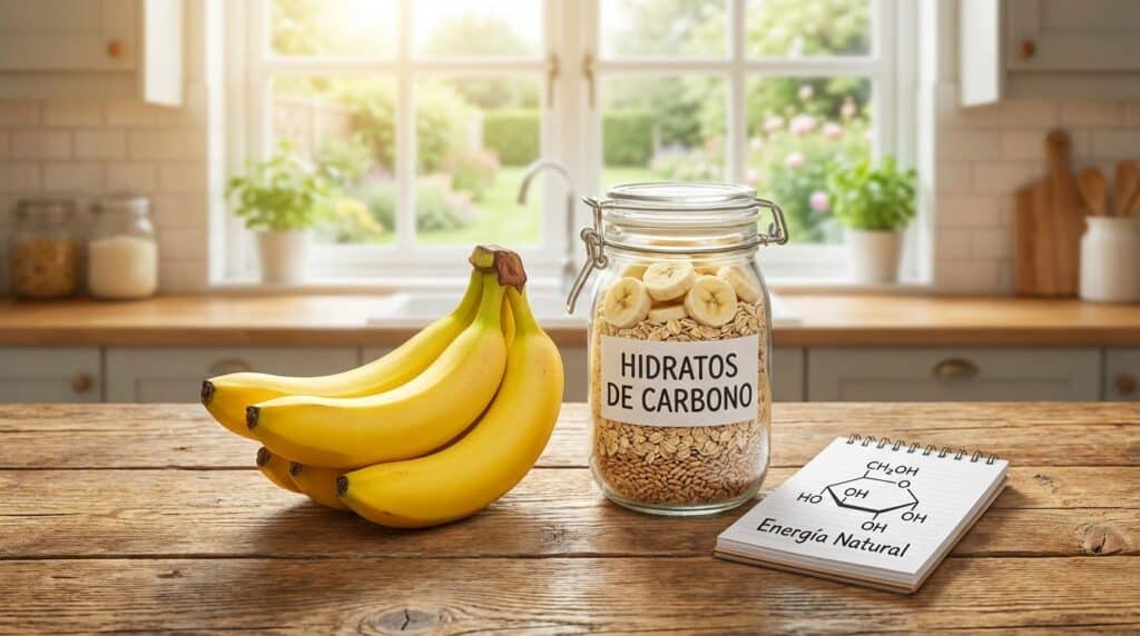 ¿Los plátanos tienen hidratos de carbono?