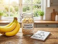 ¿Los plátanos tienen hidratos de carbono?