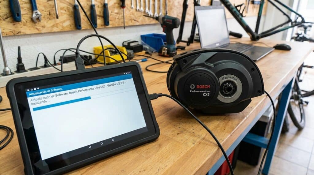 Actualización software motores Bosch Performance Line CX5