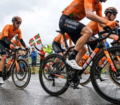 El equipo Euskaltel - Euskadi llevarán bicicletas chinas