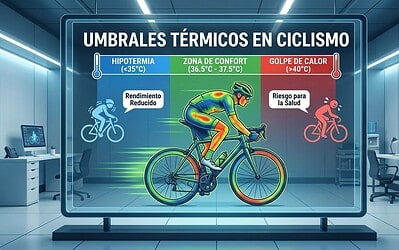 Umbrales térmicos en ciclismo