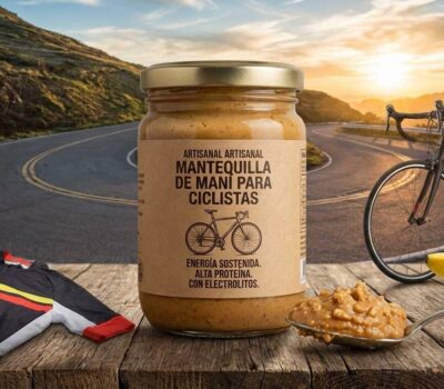 Mantequilla de mani para ciclistas