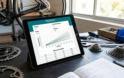 Calculadora de desarrollos bicicleta