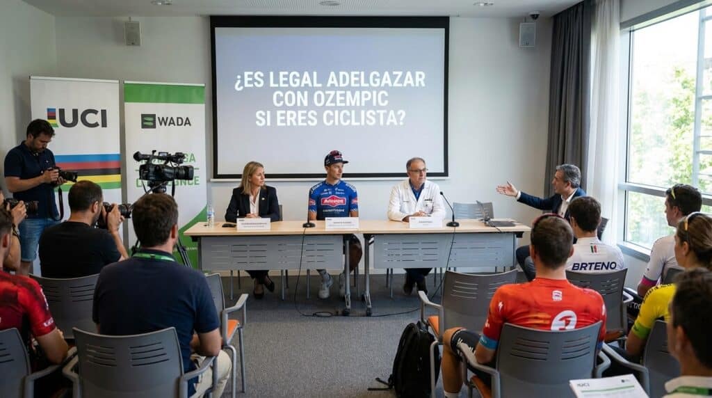 Es legal adelgazar con Ozempic si eres ciclista