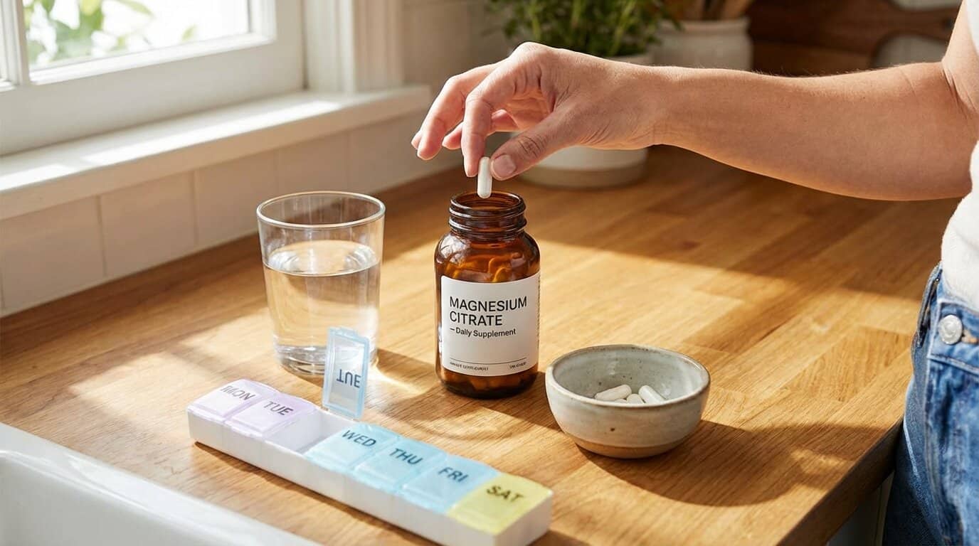 Tomar suplemento de magnesio todos los días