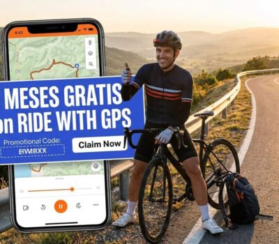 3 meses gratis con RIDE WITH GPS