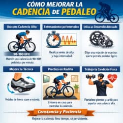 Como mejorar la cadencia de Pedaleo