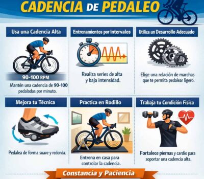 Como mejorar la cadencia de Pedaleo