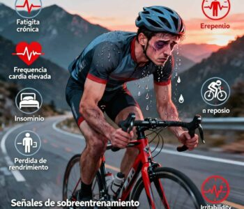 Detectar el sobreentrenamiento cuando eres ciclista