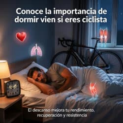 Conoce la importancia de dormir bien si eres ciclista