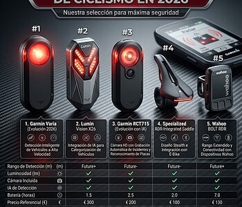 Mejores Radares de Ciclismo en 2026
