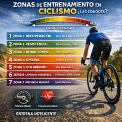Zonas de entrenamiento en ciclismo