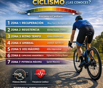 Zonas de entrenamiento en ciclismo