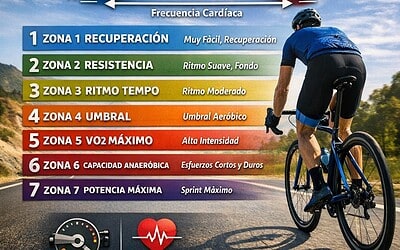 Zonas de entrenamiento en ciclismo