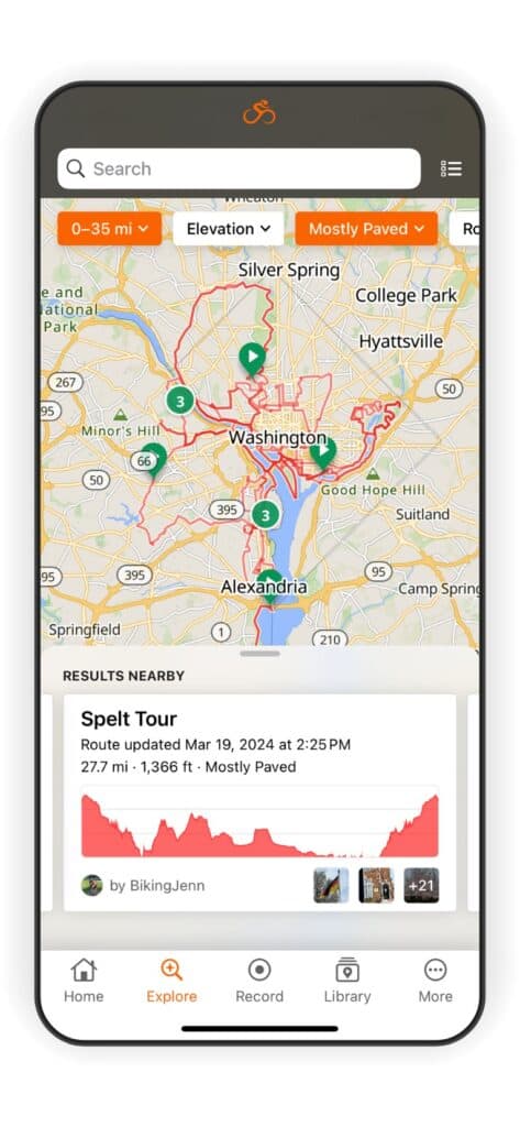 3 meses gratis con RIDE WITH GPS