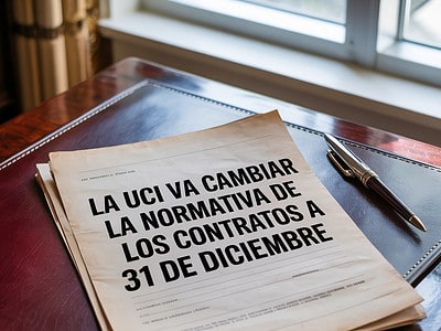 La UCI va a cambiar la normativa de los contratos a 31 de diciembre