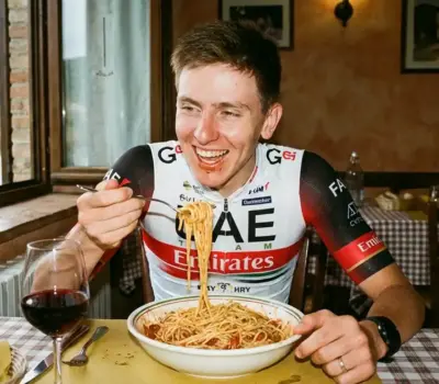 Qué come Tadej Pogacar en una etapa del Tour
