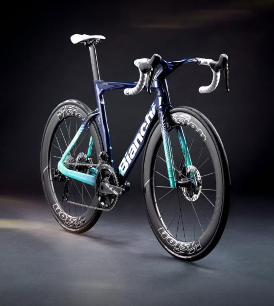 Bahréin Victorious apuesta por bicicletas Bianchi en 2026