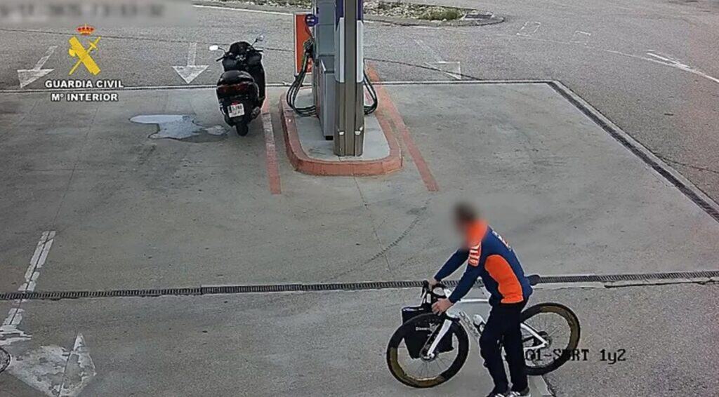 Arrestan al ladrón de la bicicleta de Jorge Martín