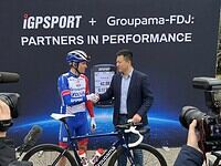 iGPSPORT llega al WorldTour con el equipo Groupama-FDJ