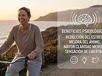 Los beneficios psicológicos de montar en bicicleta