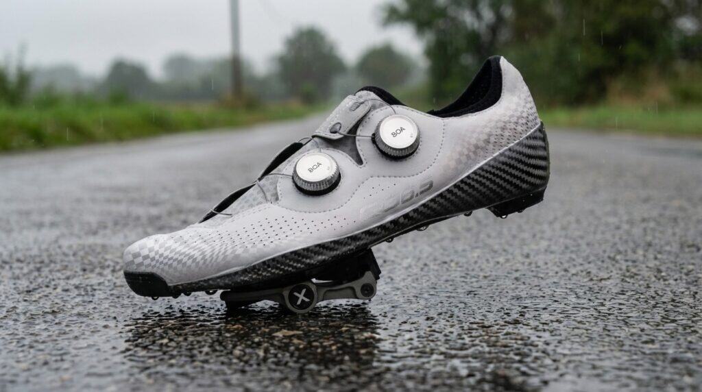 SRM y Q36.5 desarrollan un pedal especial para sus zapatillas