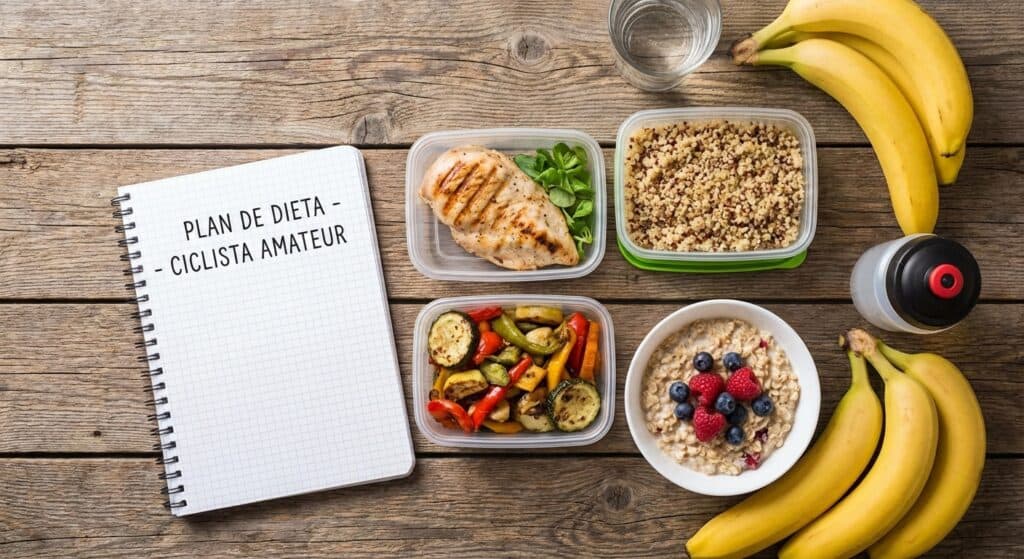La mejor dieta para un ciclista aficionado
