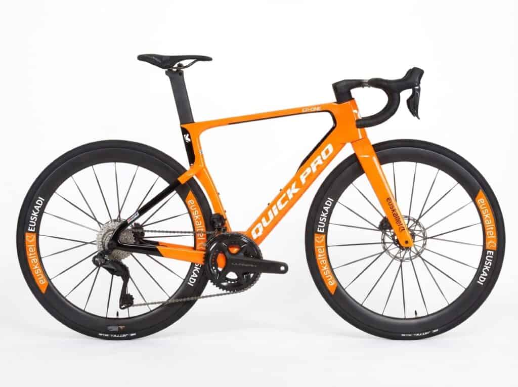 El equipo Euskaltel montará bicicletas Quick Pro