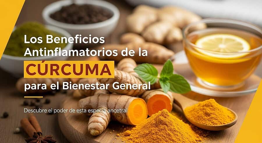 Los Beneficios Antiinflamatorios de la Cúrcuma para el Bienestar General