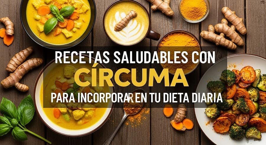 Recetas Saludables con Cúrcuma para Incorporar en tu Dieta Diaria