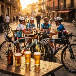 Cerveza y ciclismo porque no es aconsejable